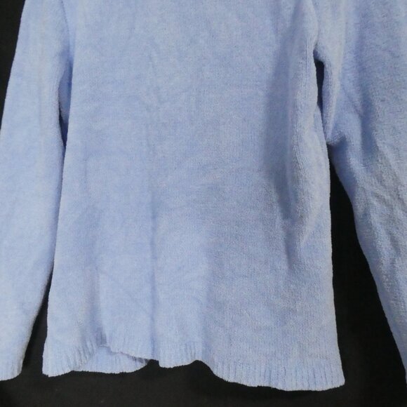 PENMANS | medium | Light Blue Chenille Turtleneck Sweater - Picture 13 of 14